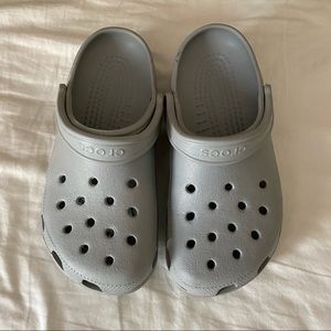 Crocs - Grey size 6 M & 8 W